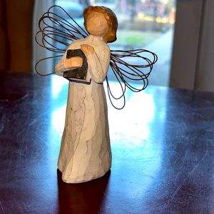 Willow Tree Angel Of Learning Teacher Librarian Book Lover Susan Lordi Demdaco